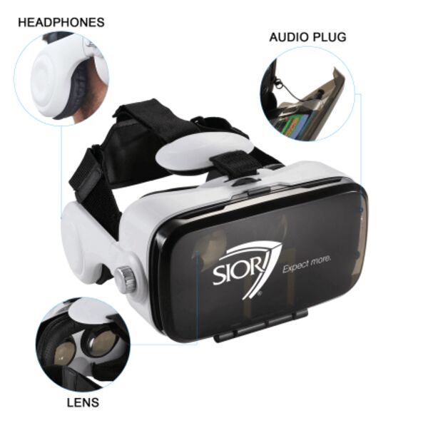 Virtual Reality Headset with Headphones Thumbnail