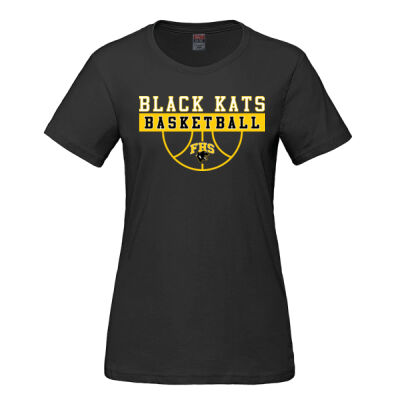 Ladies RING SPUN Combed Cotton Crewneck T-Shirt Thumbnail